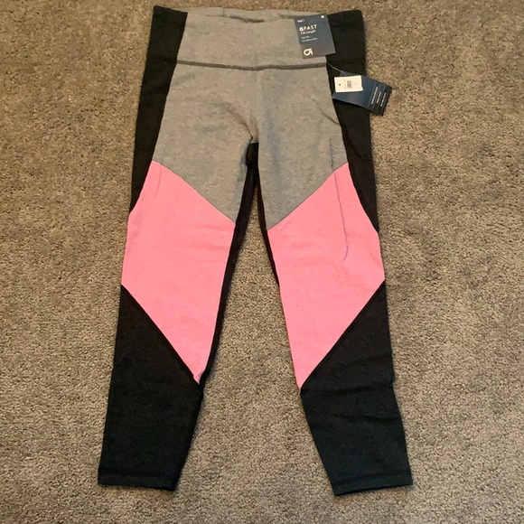 Gap Fit Gfast Performance Cotton High-Rise Leggings - Picture 1 of 12